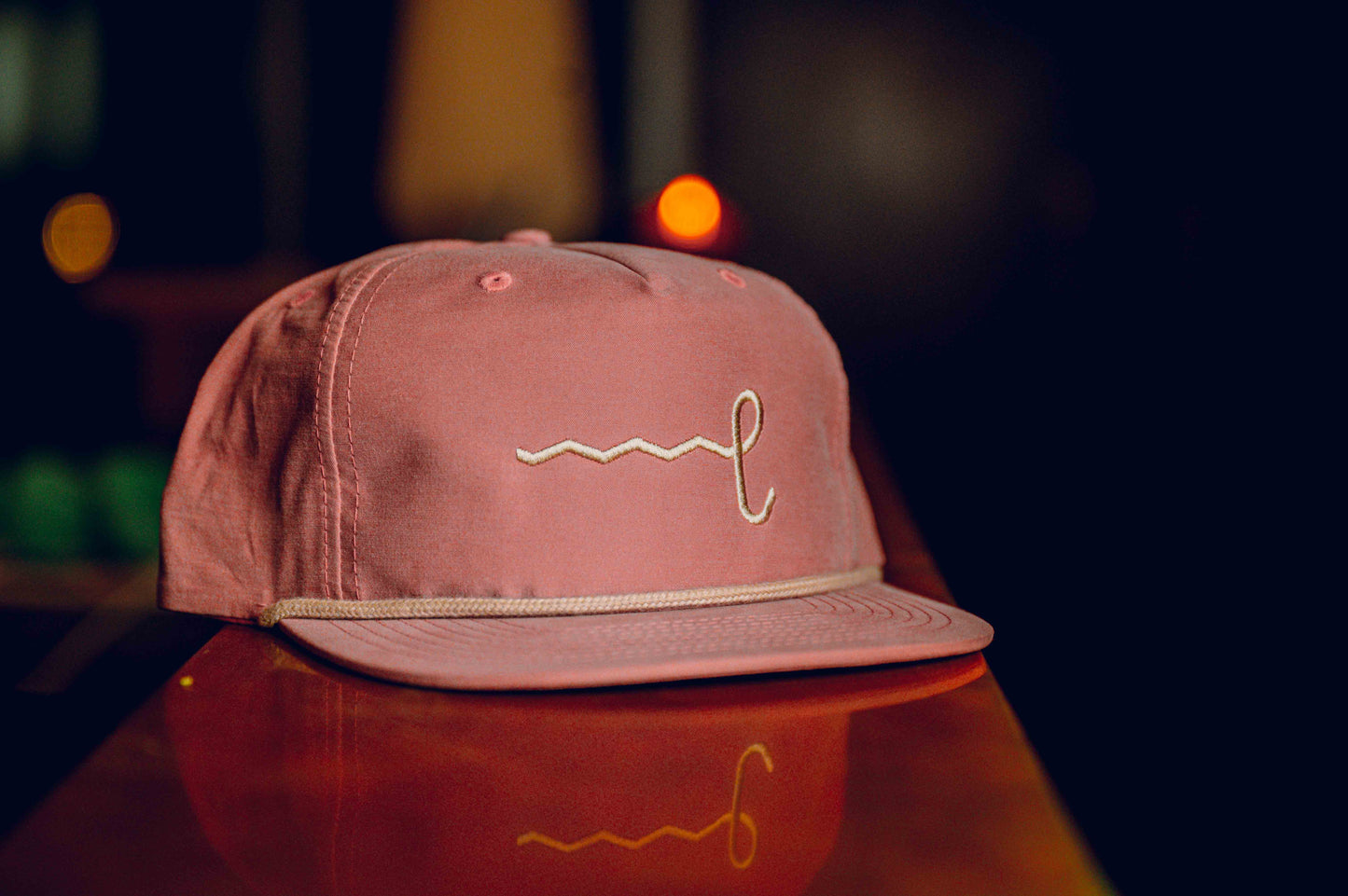 Hotel Lucine Pink Rope Hat