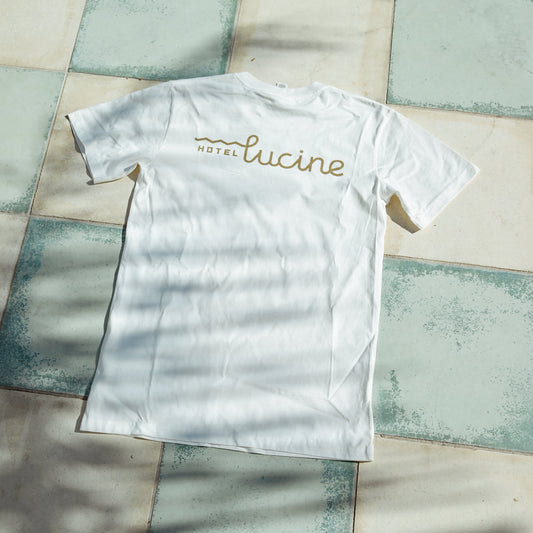 White Hotel Lucine Logo Tee
