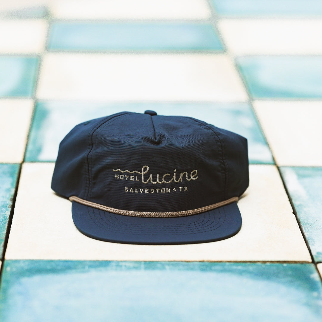Hotel Lucine Blue Captain's Hat
